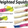 Tsunami Soft Plastic Weighted Squids -Fishing Gear Store image 1070