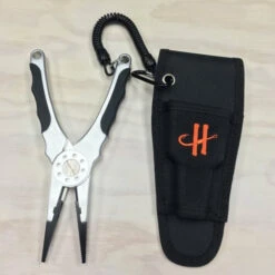 Hansom Tackle RHP-8T 8" Aluminum Pliers With Sheath -Fishing Gear Store image 1271