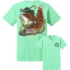 David Dunleavy Flounder Reef Short Sleeve T-Shirt -Fishing Gear Store image 1606