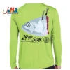 J&H Tackle Bunker Chunk Performance Long Sleeve T-Shirt -Fishing Gear Store image 1683