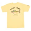 Salty Crew Ahi Mount Banana Short Sleeve Tee -Fishing Gear Store image 1714