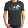 J&H Tackle Splinter Camo Wave Logo T-Shirt