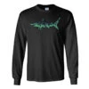 J&H Tackle Zombie Shark Long Sleeve T-Shirt -Fishing Gear Store image 1761