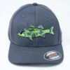 J&H Tackle Zombie Striped Bass Flexfit Hat -Fishing Gear Store image 1895