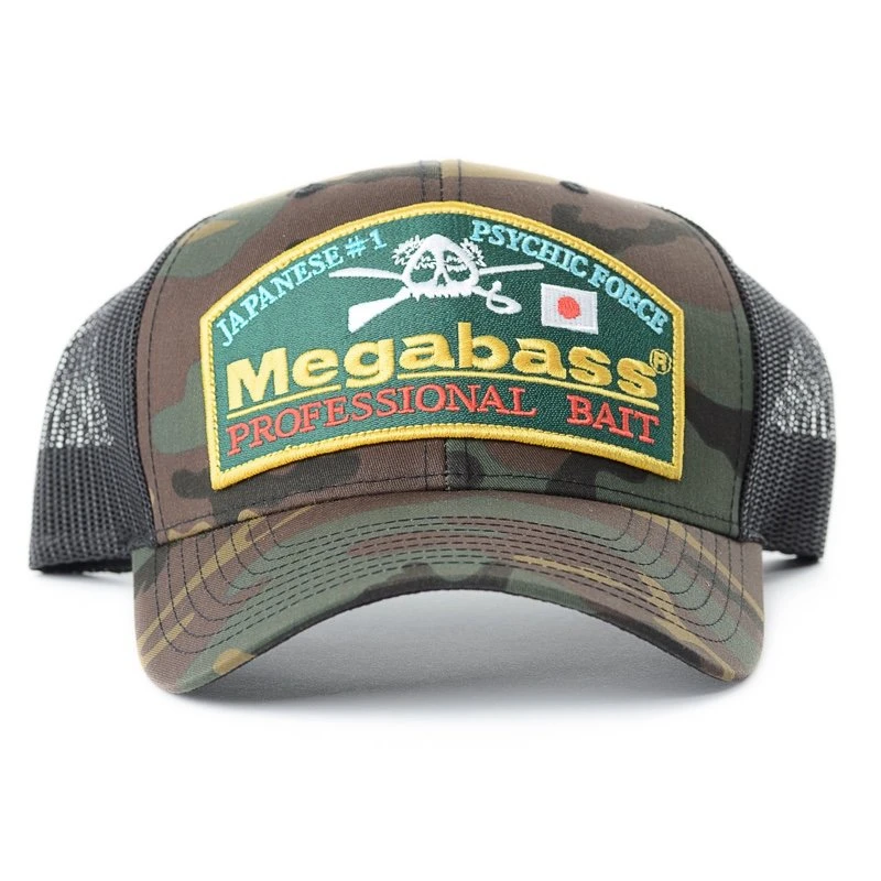 Megabass Camo Throwback Snapback Hat 3 Megabass Camo Throwback Snapback Hat