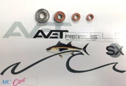 J&H Tackle Sealed ABEC-7 Ceramic Ball Bearing Upgrade Kit For Avet SXJ-SX-MXJ-MXL