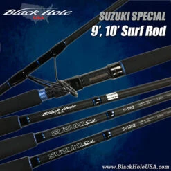 Black Hole USA Suzuki Special Surf Spinning Rods