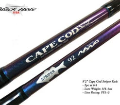 Black Hole USA Cape Cod Striper Surf Spinning Rods -Fishing Gear Store image 417