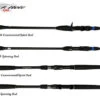 Black Hole USA Charter Special Spinning Rods -Fishing Gear Store image 484