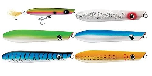 Tsunami Timber Lure Pencil Popper Plugs 3 Tsunami Timber Lure Pencil Popper Plugs