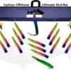 Carlson Ultimate Bird Bar 36" With 14 9" Machine Lures And 12" Machine Stinger -Fishing Gear Store image 699