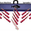 Carlson Machine Spreader Bar 36" With 14 9" Machine Lures And 12" Machine Stinger -Fishing Gear Store image 813